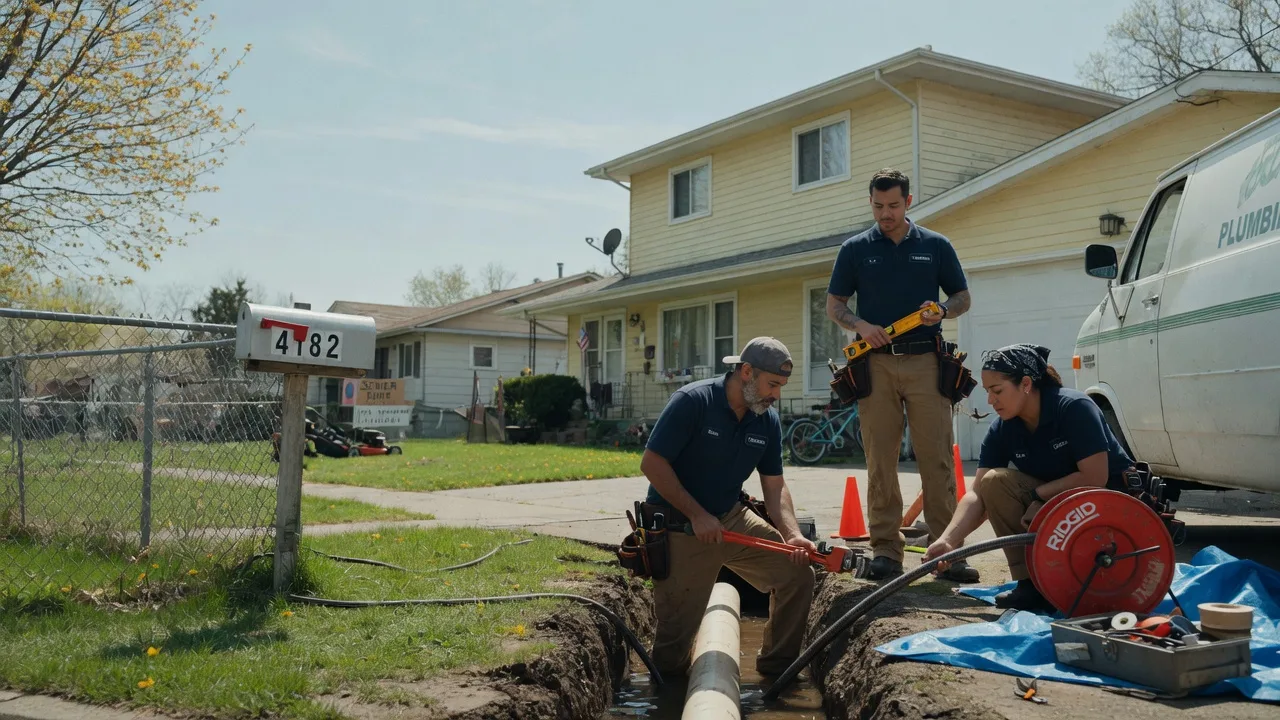 Gas Line Repair in Dow, IL near me
